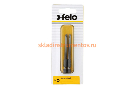 Бита крестовая PH 2X50, 2 шт в блистере Felo 02202536
