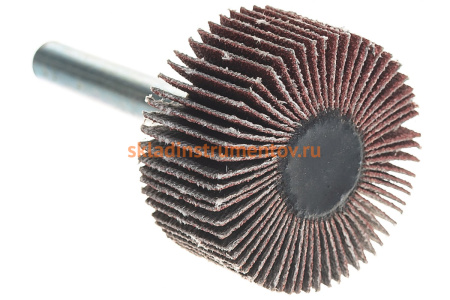 Круг шлифовальный лепестковый на шпильке (30х15 мм; 6 мм; Р120) KLINGSPOR 12847