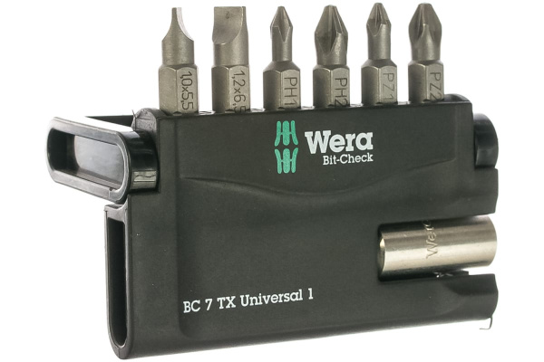 Набор бит Wera Mini-Check 6-TLG WE-056295