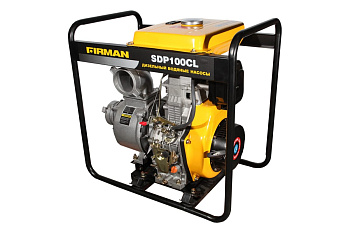 Дизельная мотопомпа для чистой и слабозагрязненной воды FIRMAN SDP100CL