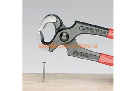 Плотницкие клещи с функцией молотка KNIPEX KN-5101210