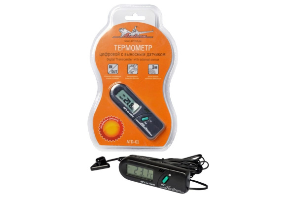 Цифровой термометр с выносным датчиком Airline ATD-01