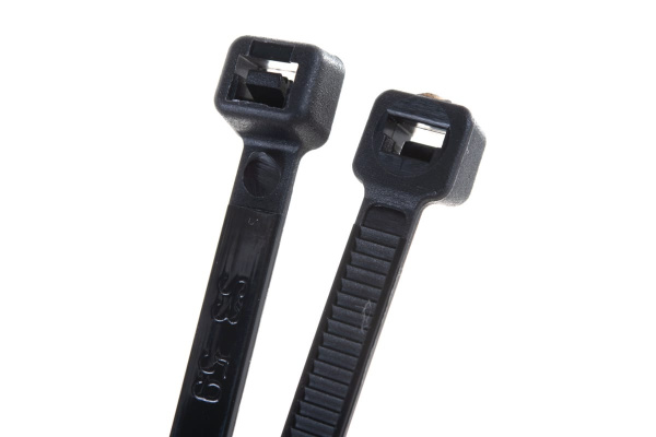 Нейлоновые хомуты Зубр черные, 4.5x200 мм, 100 шт. 309030-45-200