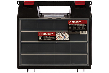 Ящик "МАСТЕР" пластмассовый для инструмента (36х32.3х14.5 см; 14") Зубр 38035-14