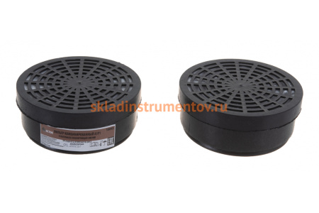 Комбинированный фильтр СИБРТЕХ к респиратору ИСТОК-400 (РУ-60М), 2 шт. 89244