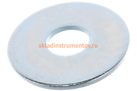 Кузовная шайба ЗУБР DIN 9021, 16 мм, 5 кг, (примерно 128 шт.) оцинкованная 303820-16