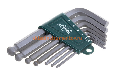 Набор Г-образных шестигранных ключей 7 предметов AIST 1054107HW 00-00003797