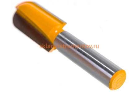 Фреза пазовая галтельная (12.7x25 мм; R6.35; хвостовик 8 мм) Энкор 10507