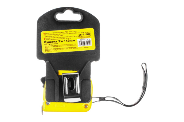Рулетка T1 2 м, 13 мм РемоКолор 15-1-502