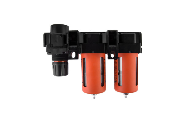 Блок подготовки воздуха: масловлагоотделитель, регулятор, манометр (3000 л/мин; 10 бар; 1/2") WIEDERKRAFT WDK-70740