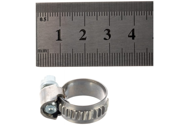 Ленточный червячный хомут 010-016мм нержавеющая сталь JTC-ZN16