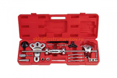 Набор: универсальный съемник подшипников с обратным молотком 17шт FORCE 664