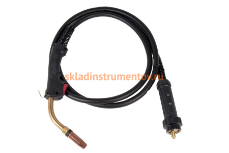 Горелка для MIG/MAG-сварки (3 м; 250 A; 0.6-1.2 мм; EURO разъем) QUATTRO ELEMENTI S6000039