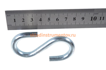 Крюк S-образный оцинкованный (8 мм; ТФ6) Зубр 4-304566-08