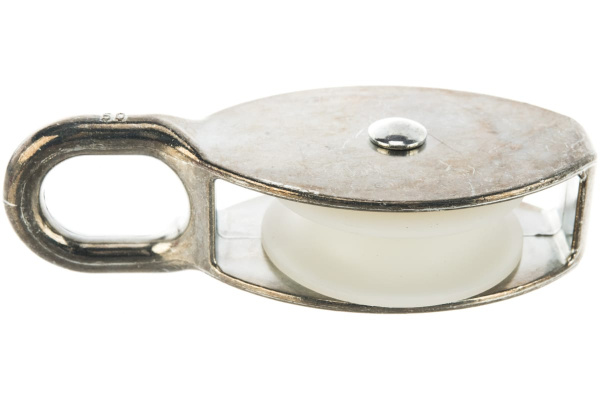 Блок одинарный с пластиковым роликом (2 шт; 12х50 мм; ТФ5) Зубр 4-304585-50