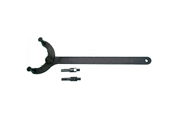 Радиусный разводной ключ для удержания шкивов валов Jonnesway диапазон 21-100 мм AI010030 49180