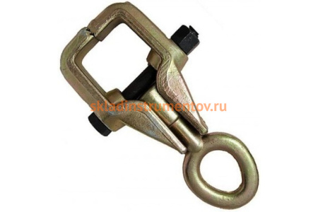 Клещеобразный зажим для кузовных работ с рым-болтом, нагрузка 3т FORCE 62504