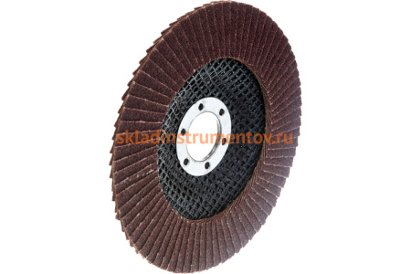 Круг лепестковый торцевой КЛТ1 №24 (125х22.2 мм; Р60) КЕДР 54758