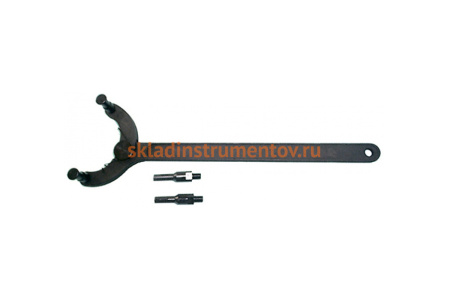 Радиусный разводной ключ для удержания шкивов валов Jonnesway диапазон 21-100 мм AI010030 49180