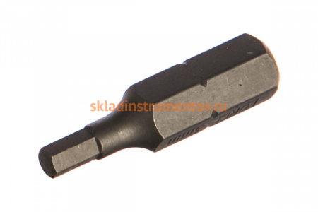 Бита-шестигранник (HEX3 мм; 25 мм; 1/4) FORCE 1242503