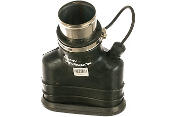 Резиновая овальная насадка на шланг D=75мм NORDBERG AN075D