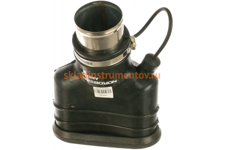 Резиновая овальная насадка на шланг D=75мм NORDBERG AN075D