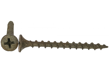 Фосфатированный саморез с крупной резьбой по дереву Зубр PH2 3,5x41 мм 50 шт 300036-35-041