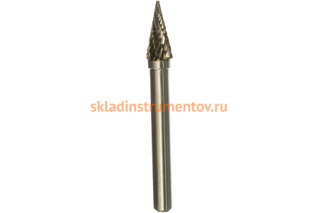 Твердосплавная борфреза тип М (8х17 мм; хв-к 6 мм) MESSER M0817M06