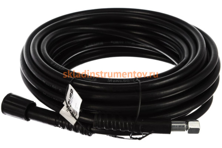 Шланг высокого давления для мини-моек (70-225 Атм; 15м) для пистолета 375 серии Зубр 70411-375-15