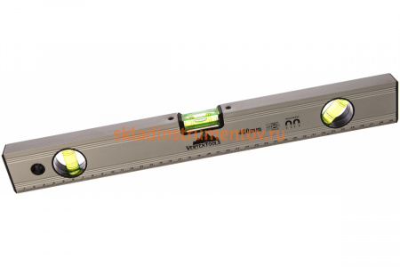 Алюминиевый уровень Vertextools 400мм 3033-400