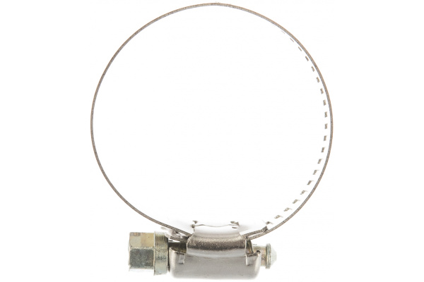 Хомуты Зубр ЭКСПЕРТ нержавеющая сталь, просечная лента 12 мм, 19-44 мм, 4 шт 37815-019-44-4