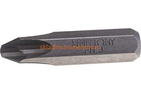 Вставка бита торцевая 5/16", Phillips, PH3, L = 36 мм KING TONY 183603P