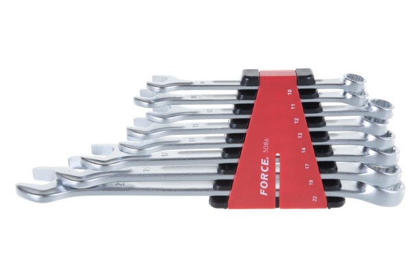 Набор комбинированных ключей FORCE 8 предметов 10-22мм 5086