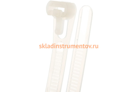 Многоразовые пластиковые хомуты СИБРТЕХ 150х7,2 мм, 50 шт 45571