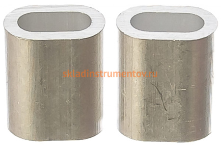 Зажим троса ЗУБР DIN 3093 алюминиевый, 3мм, 2 шт, 304476-03 Зажим троса ЗУБР DIN 3093 алюминиевый, 3мм, 2 шт, 304476-03