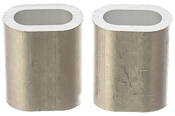 Зажим троса ЗУБР DIN 3093 алюминиевый, 3мм, 2 шт, 304476-03 Зажим троса ЗУБР DIN 3093 алюминиевый, 3мм, 2 шт, 304476-03