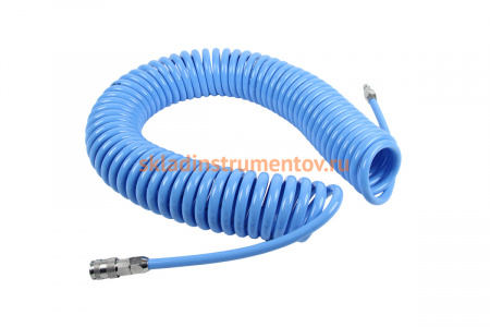 Шланг воздушный спиральный с быстросъемными соединениями AIST 909265100-15 00-00009045