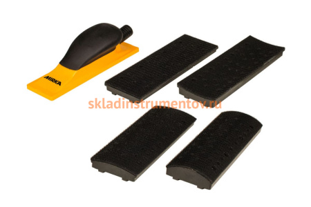 Комплект ручного шлифовального блока (198х70 мм; 40 отв.) MIRKA 8391520111