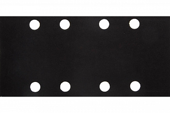 Универсальный шлифовальный лист Uragan оптимален для мягких пород дерева 8 отверстий по линии для ПШМ P320 80x166 мм 10 шт. 907-21101-320-10