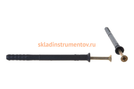 Полипропиленовый дюбель-гвоздь STAYER MASTER потайный бортик, 8x100 мм, 50 шт 30645-08-100