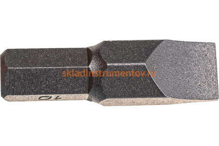 Бита шлицевая короткая (SL 10; 5/16") Hans 012-4M10