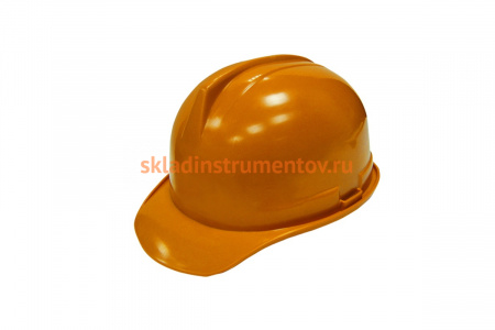 Строительная каска BIBER с храповым механизмом оранжевая тов-184542