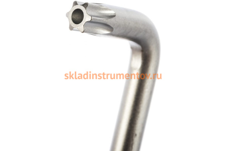 Г-образный ключ ROCKFORCE TORX T50H с отверстием RF-76750