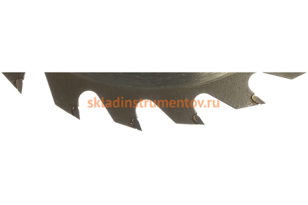 Диск пильный (165 мм; 24T; 20 мм) по дереву профи АТАКА 8078530