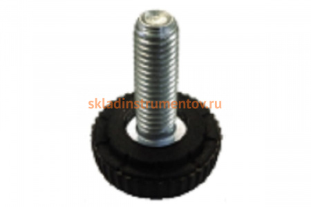 Регулируемая металлическая ножка MFK-TORG М8 черная JR-14.25M10