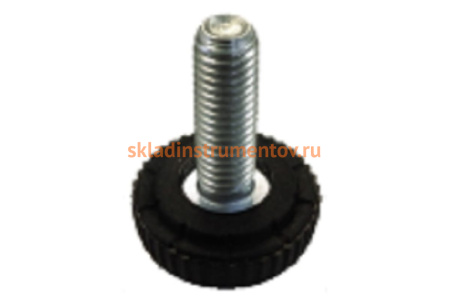 Регулируемая металлическая ножка MFK-TORG М8 черная JR-14.25M10