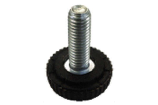 Регулируемая металлическая ножка MFK-TORG М8 черная JR-14.25M10