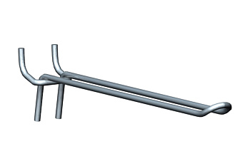 Комплект оцинкованных крючков двойных (25 шт; 200 мм) FERRUM 07.116G