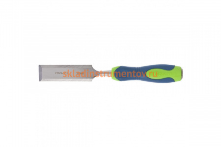 Долото-стамеска, 32мм, двухкомпонентная рукоятка СИБРТЕХ 24497