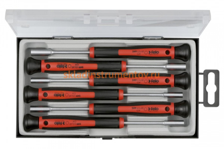 Набор отверток для точных работ под головки в кейсе, 6 шт Felo 24996156